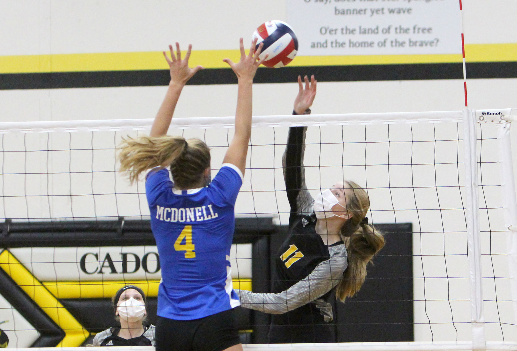 McDonell at Cadott volleyball 10-8-20